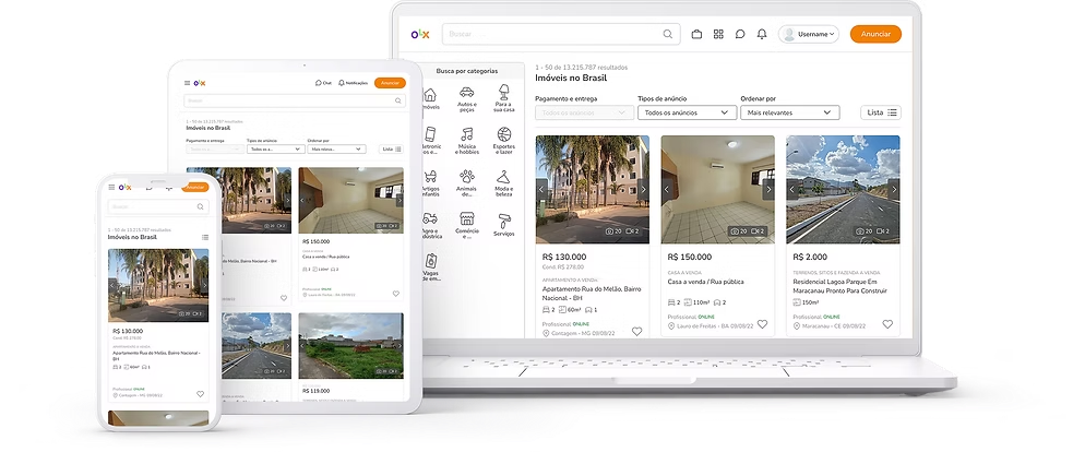 Como ficou o Resultado da busca em forma de galeria