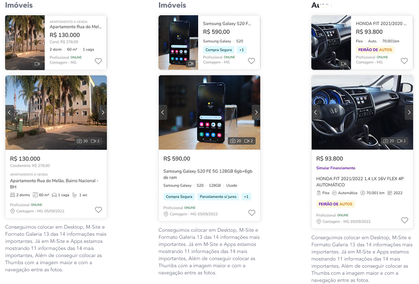 Imagem que mostra como ficaram os cars